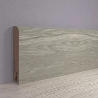 Плинтус из МДФ Дуб Мелфорд Грей, 80 мм