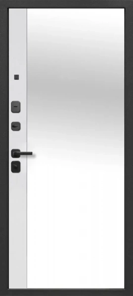 ЧЕРНОЕ ЗЕРКАЛО  9 СМ  ЭМАЛИТ БЕЛЫЙ 